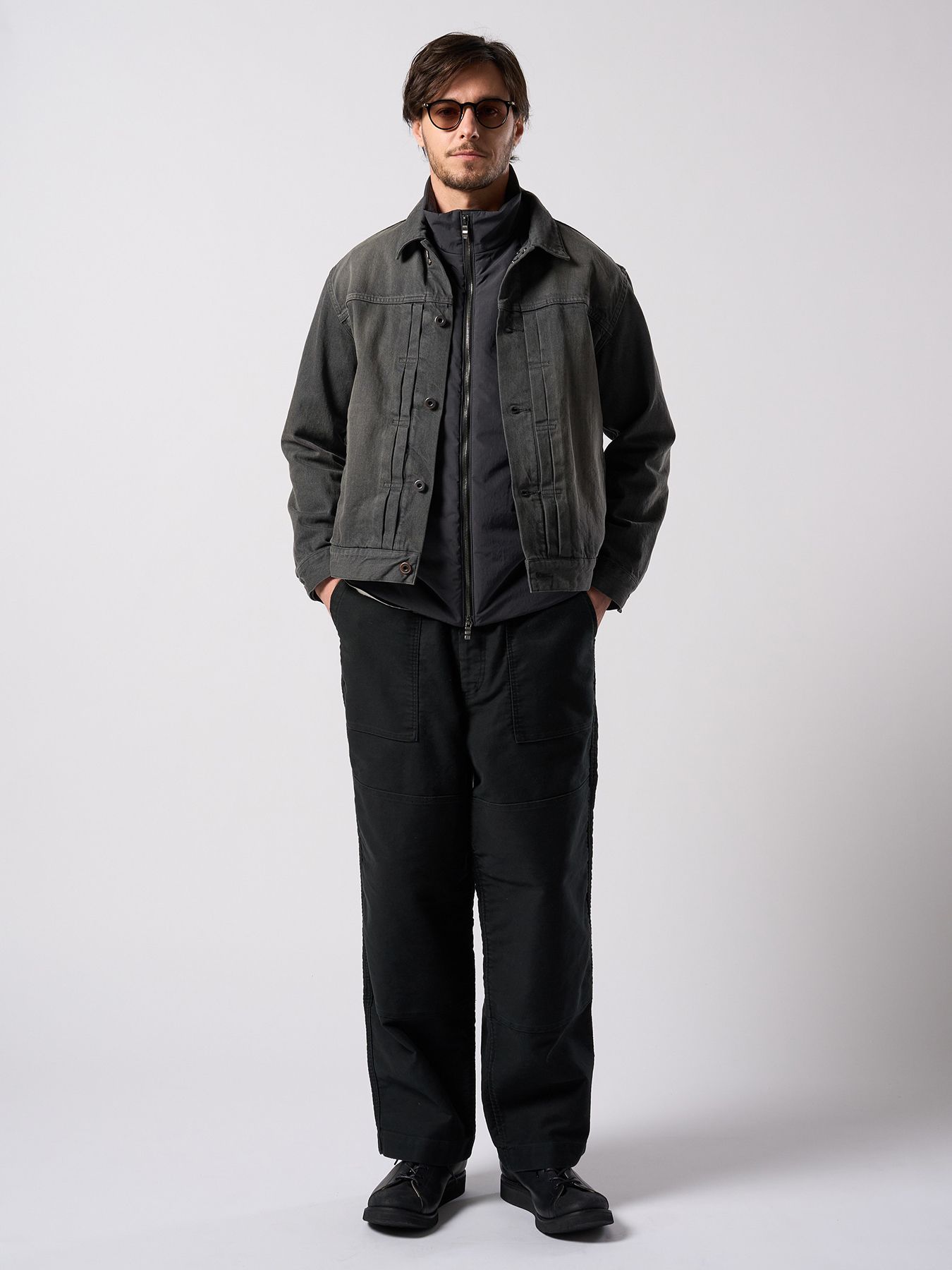 【予約品 4月19日(日) 18時締切】solid zip vest / ソリッド ジップベスト / フェードスミ