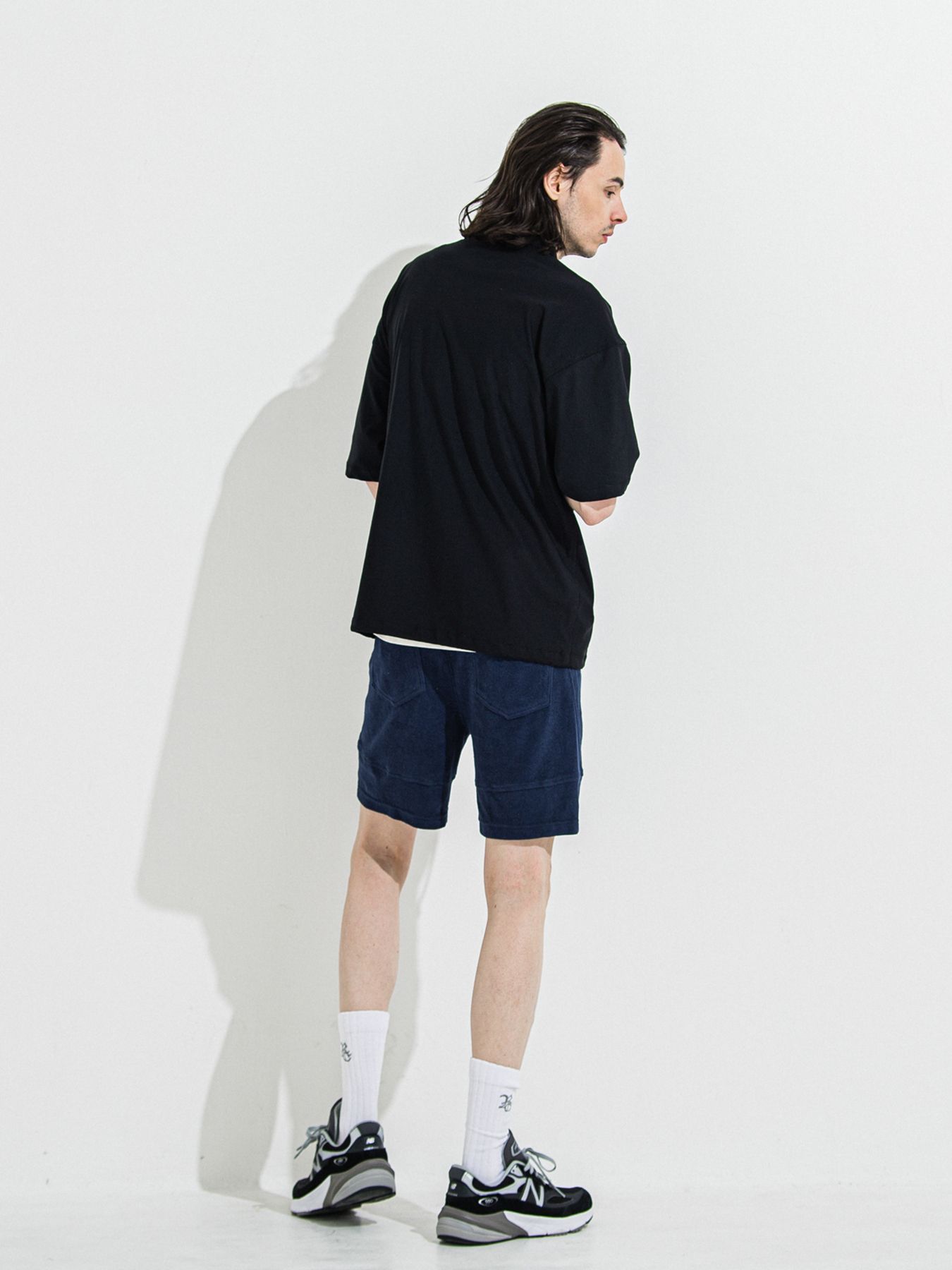 【予約品】NYLON HALF COACH JACKET / ナイロンハーフコーチジャケット / ブラック