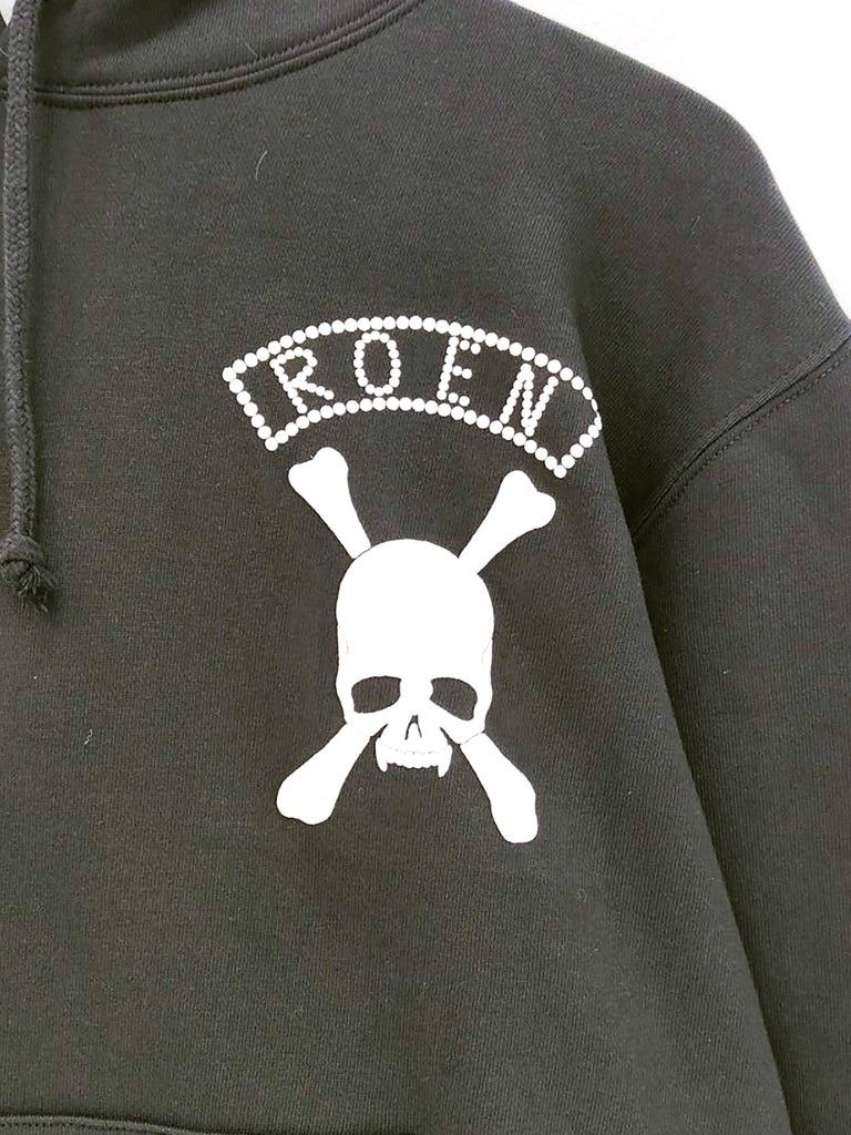 REBORN PO / 長袖パーカー / ブラック 【Roen】
