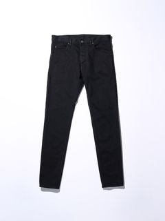 【予約品】 tight straight selvedge denim(OW) / タイトストレートデニム / ブラック