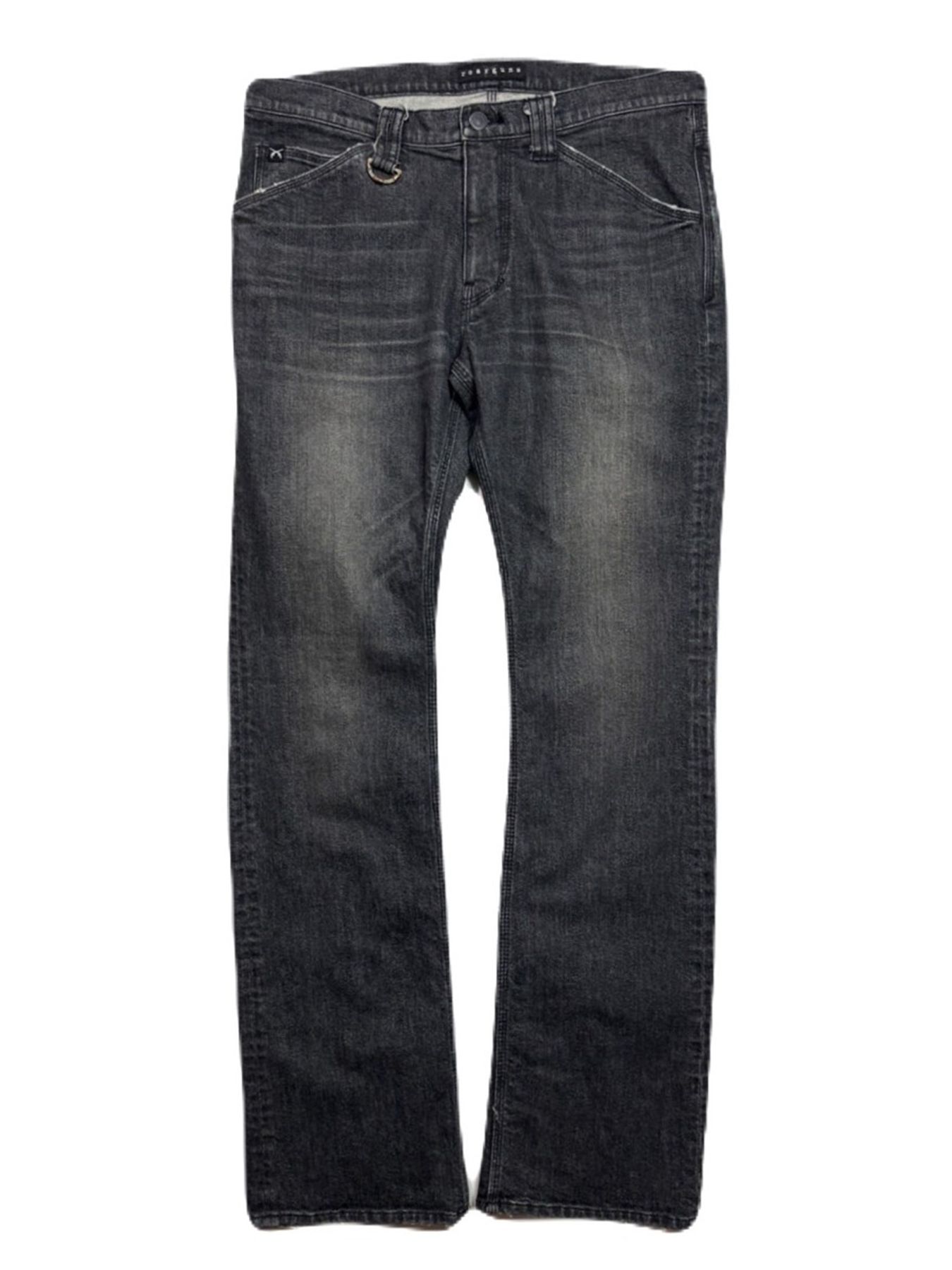 【予約品 8月23日(日) 締切】STRECH DENIM PANTS / ブラック