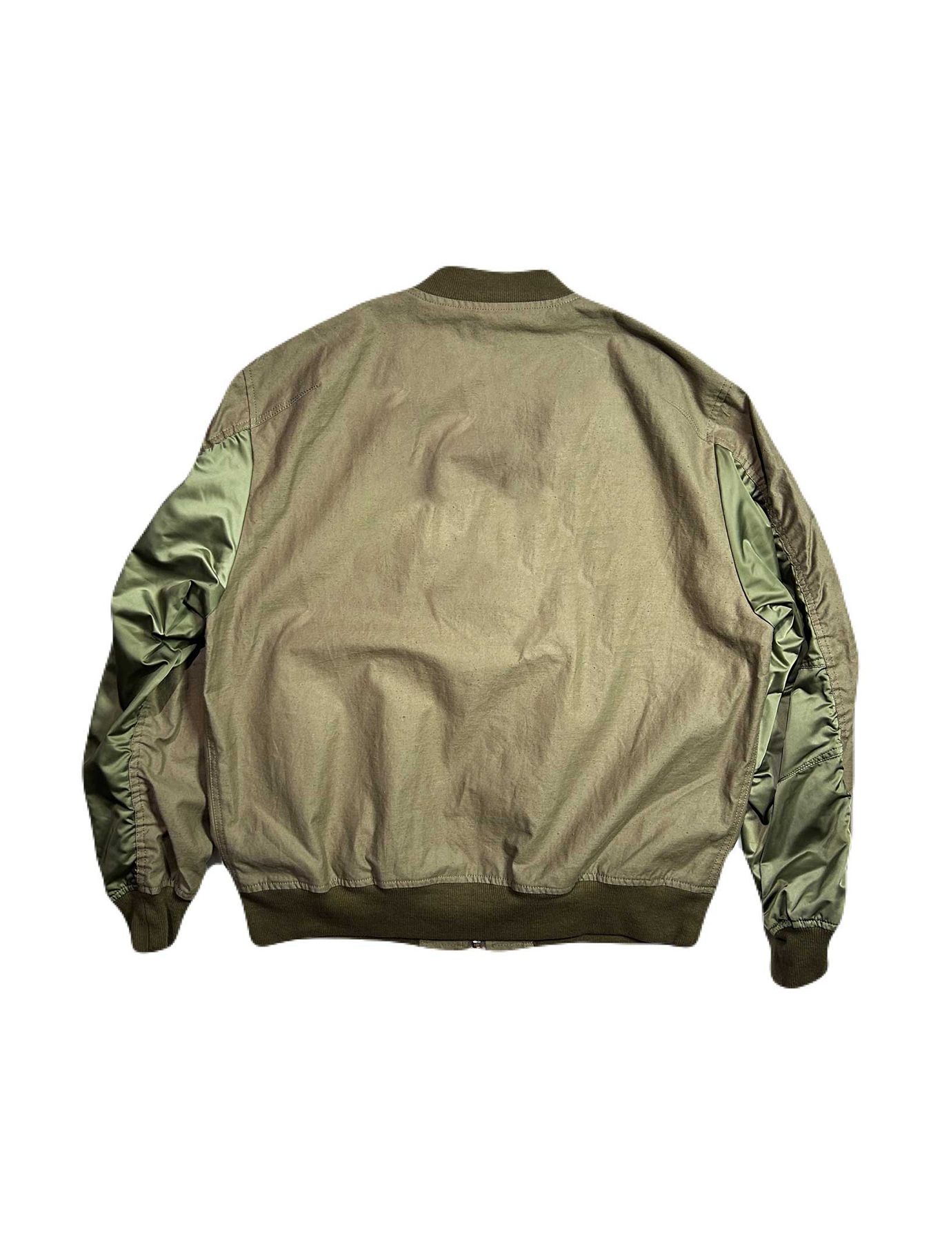 【予約品 8月10日(日) 締切 】O.COTTON MA-1 / オーガニックコットン MA-1 / グリーン