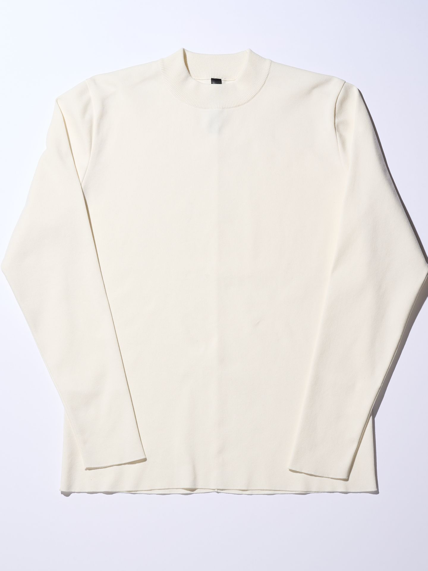 【予約品】 ct surf mock L/S / モックネックTシャツ / ホワイト