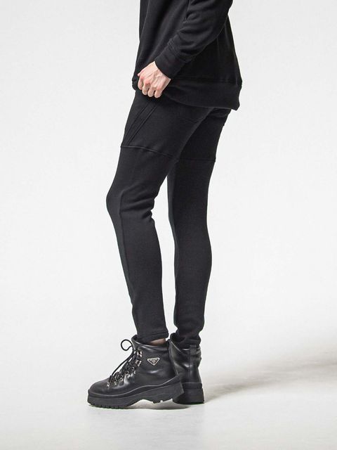 【予約品 】 VELOURS FLEECE TYLER PANTS / ベロアフリース タイラーパンツ / ブラック