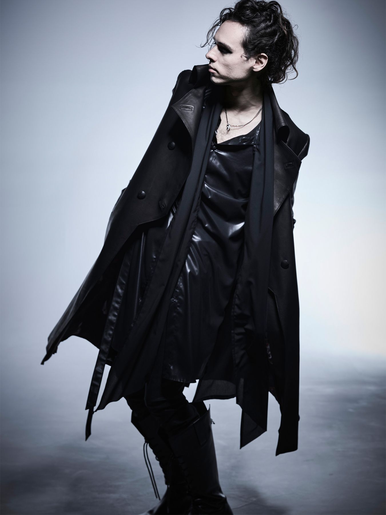 kiryuyrik キリュウキリュウ　ナポレオンジャケット　S ブラック　黒 kiryuyrik - 【予約品 7月13日(日) 締切】Long Leather Napoleon