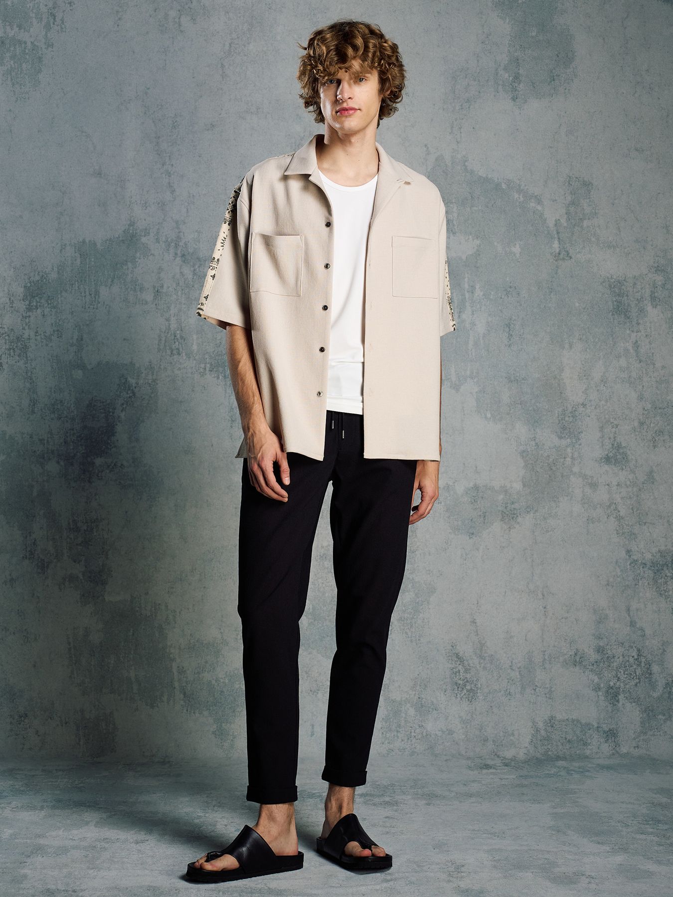 【予約品 1月25日(日) 締切】tuck slim slacks / タックスリムスラックス / ブラック