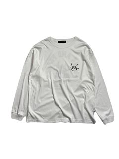 【予約品 8月10日(日) 締切 】ANGEL CROSSGUN L/S T / エンジェル クロスガン ロングスリーブ Tシャツ / ホワイト