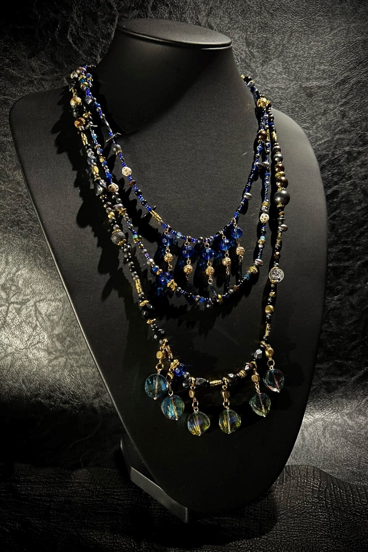 Blue Nite ブルーナイト Necklace ネックレス / BLUE 【Ranunculus】