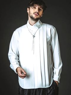 2WAYフライフロントタックシャツ WHITE