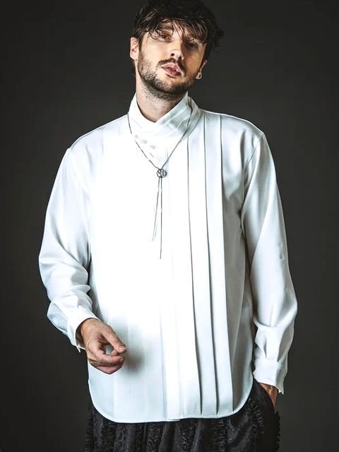 2WAYフライフロントタックシャツ WHITE