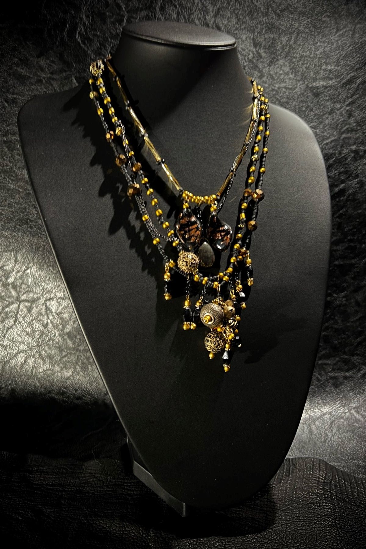 Anubis アヌビス Necklace ネックレス / BLACK 【Ranunculus】
