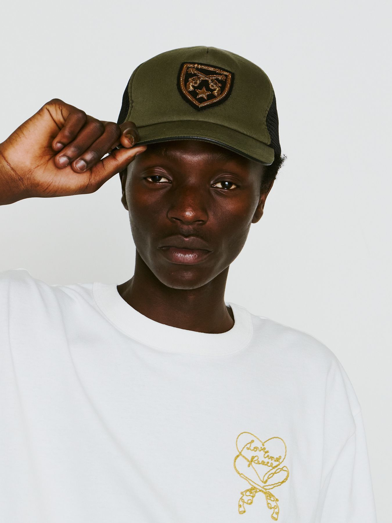 【予約品 8月10日(日) 締切 】ZARI WAPPEN BB CAP / ザリワッペン ベースボールキャップ / カーキ