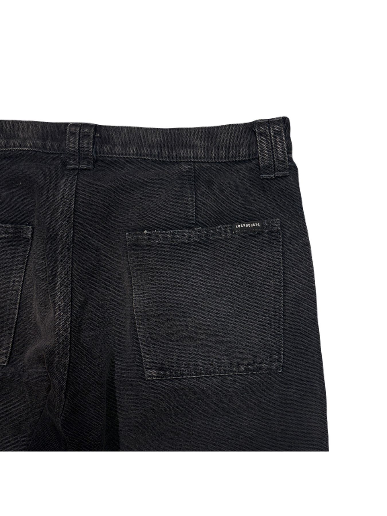 【予約品 3月9日(月) 18:00 締切】OXFORD PANTS / オックスフォード ダブルニーワークパンツ / ブラック