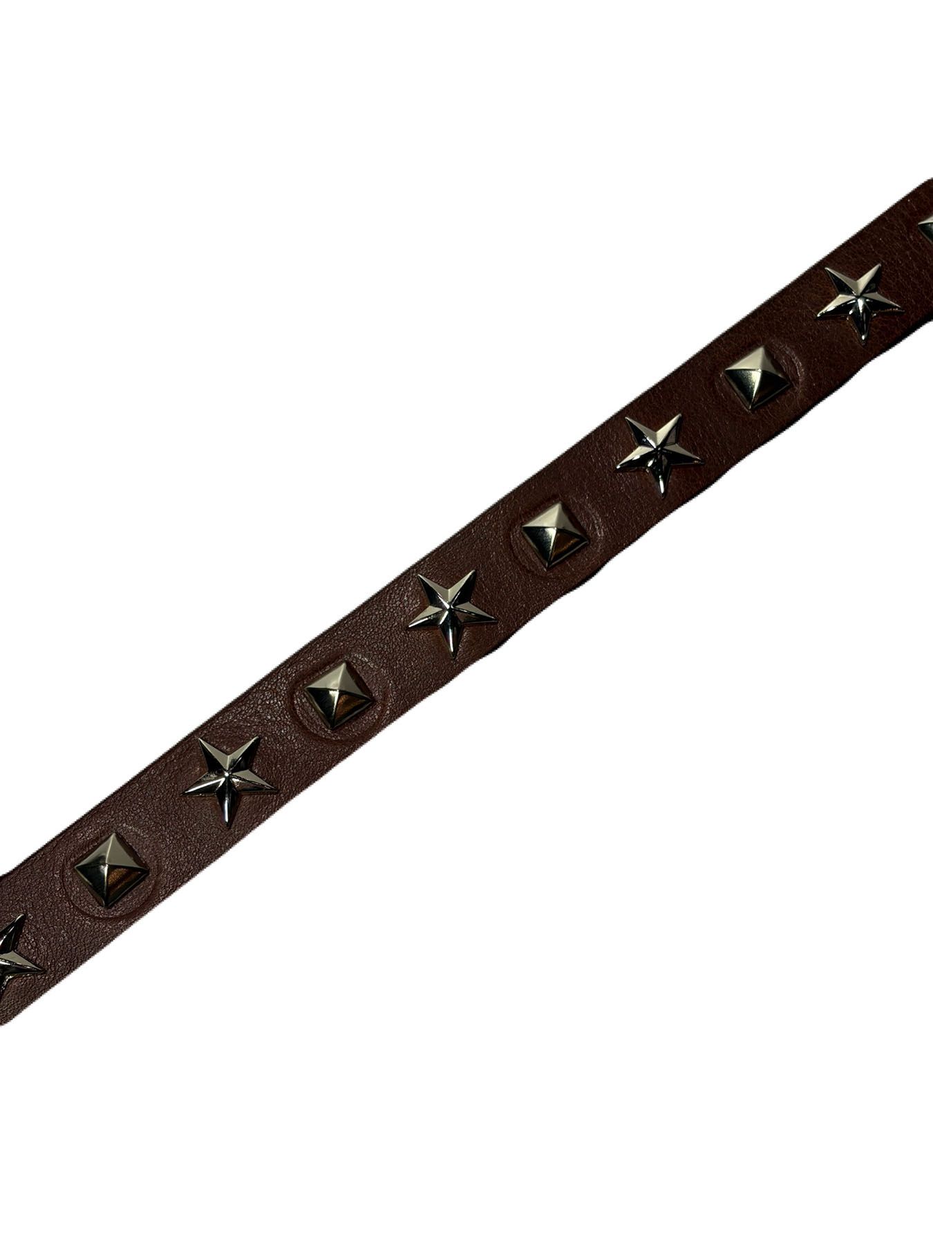 【予約品 3月9日(月) 18:00 締切 】STUDS BELT / スタッズベルト / ブラウン