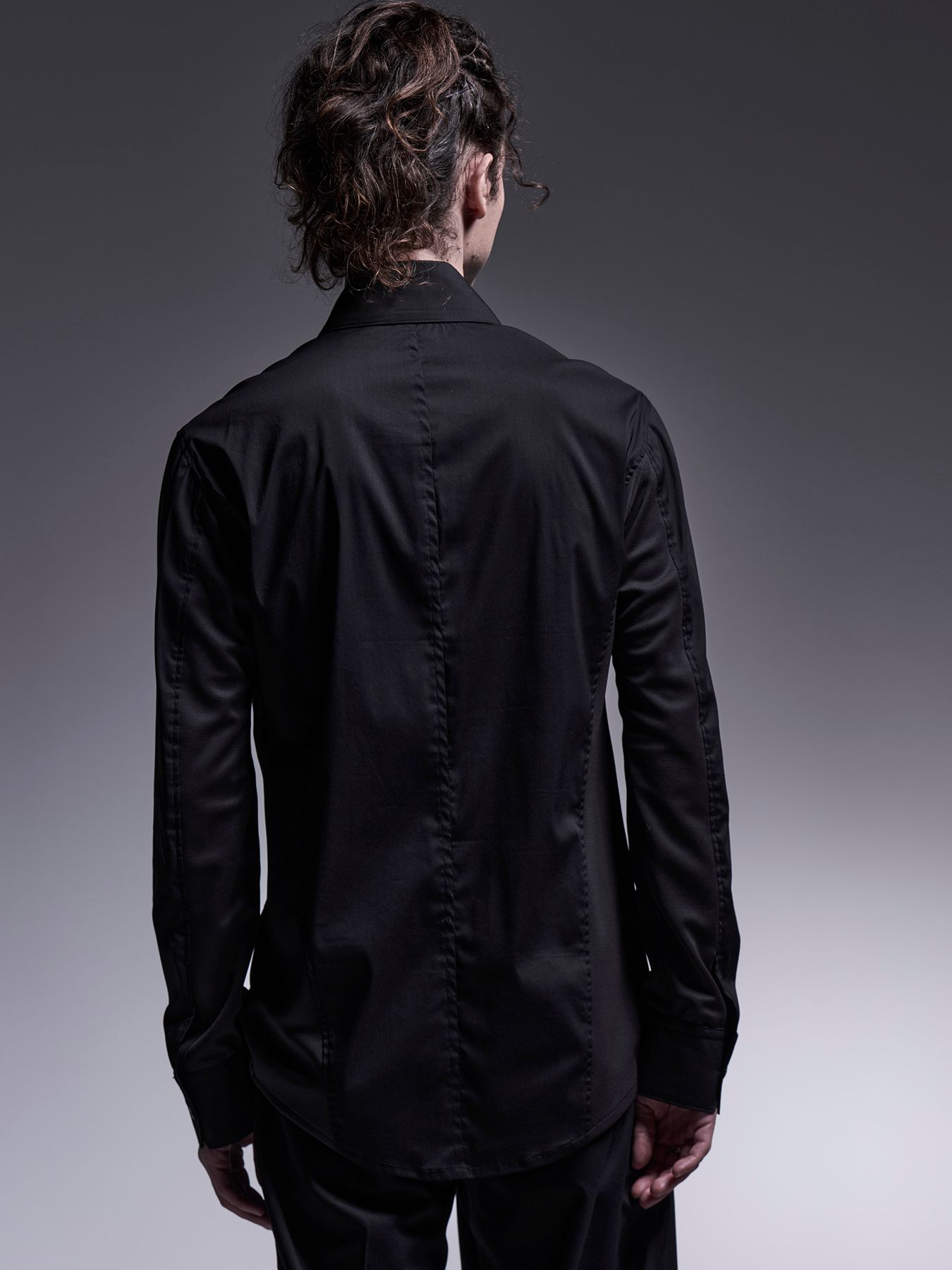 【予約品 7月13日(日) 締切】Side Rib Shirt / サイドリブシャツ / ブラック
