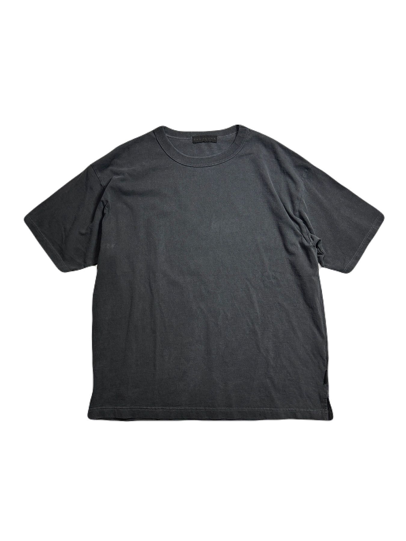 【予約品 8月10日(日) 締切 】CROSGUN FLOCKY S/S T / クロスガン フロッキープリント Tシャツ / ブラック
