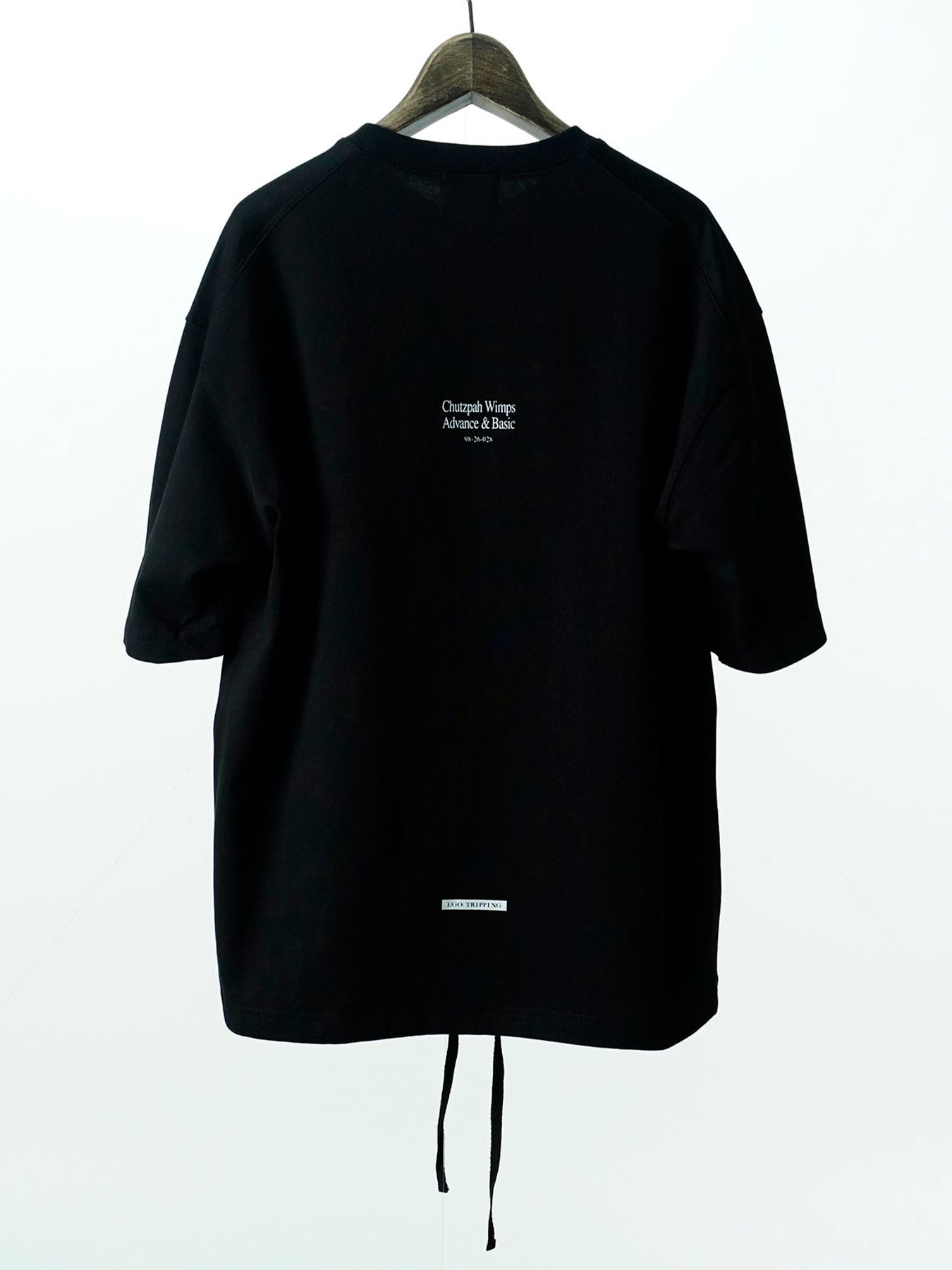【予約品 11月9日(月) 締切】HEAVYJERSEY Chipped / ヘビーオンスジャージー Tシャツ / ブラック