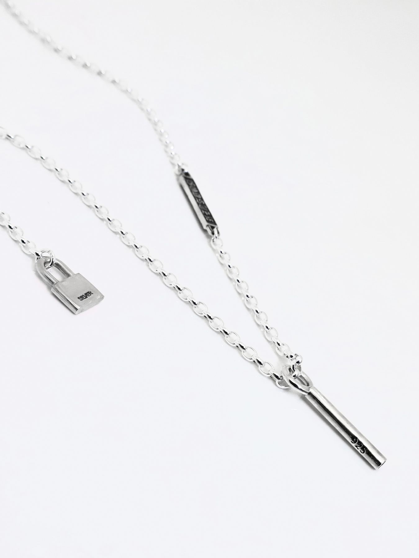 《受注生産》VOID STICK [LOGO] #1 with GODSIZE® I.D. TAG NECKLACE / ヴォイドスティック [ロゴ] #1 ゴッドサイズ® I.D.タグネックレス / 注文から2～3週間後入荷予定