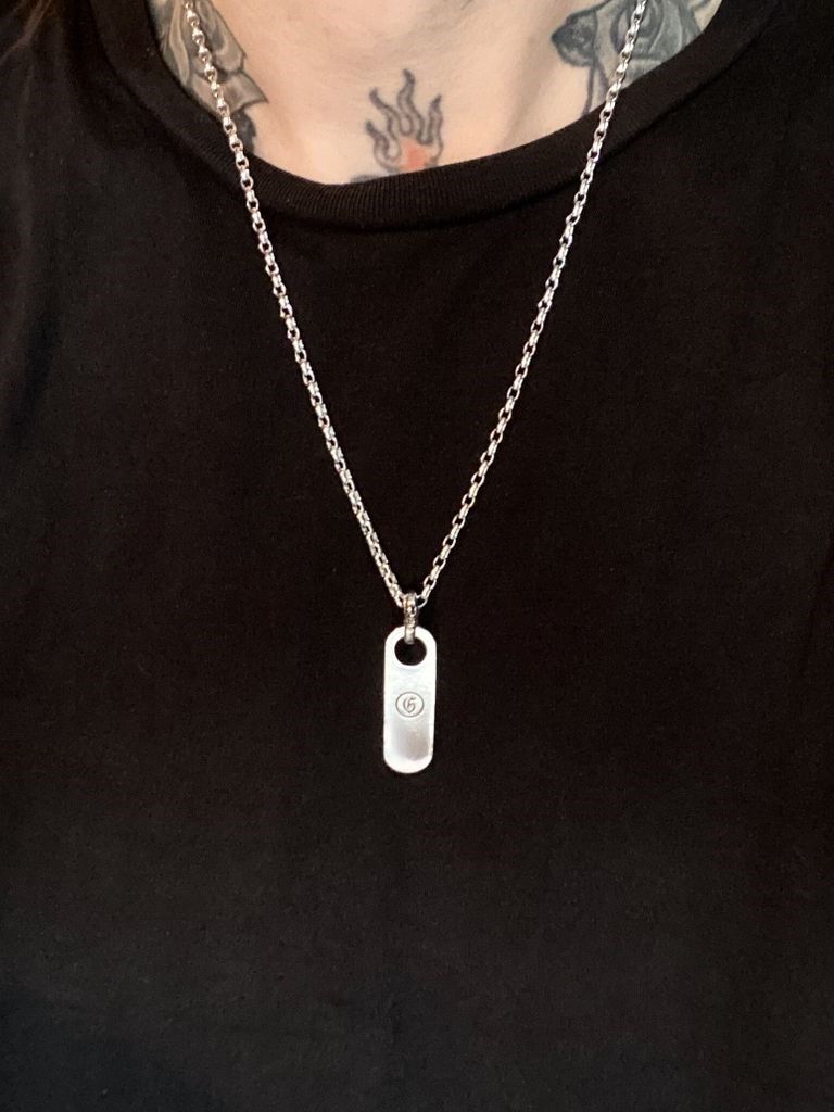 《受注生産》 GODSIZE® I.D. TAG NECKLACE ネックレス / 注文から1~2週間後入荷予定