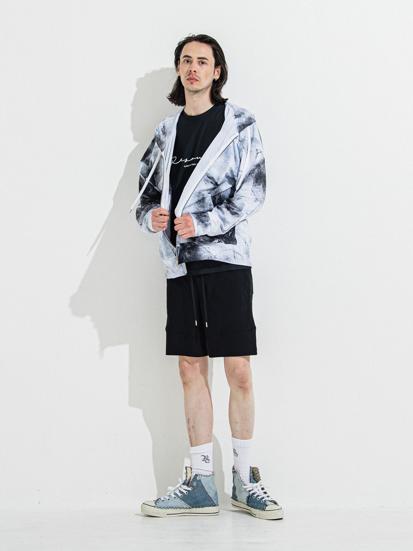 【予約品 】TYLER NYLON SHORTS / タイラー ナイロンショーツ / ブラック