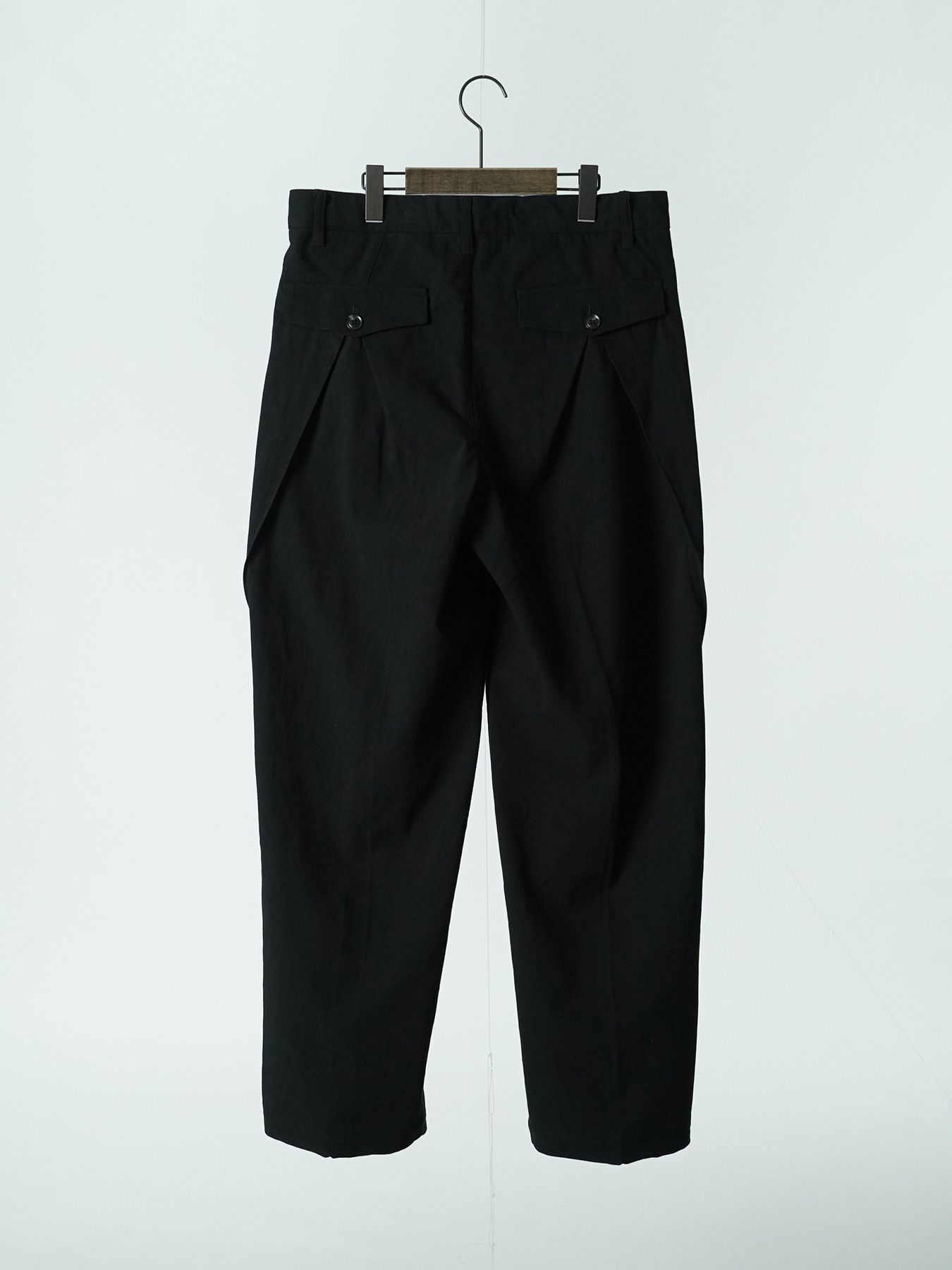【予約品 5月27日(水) 締切】BUCKTUCK-TOROUSERS / バックタック トラウザーズ / ブラック