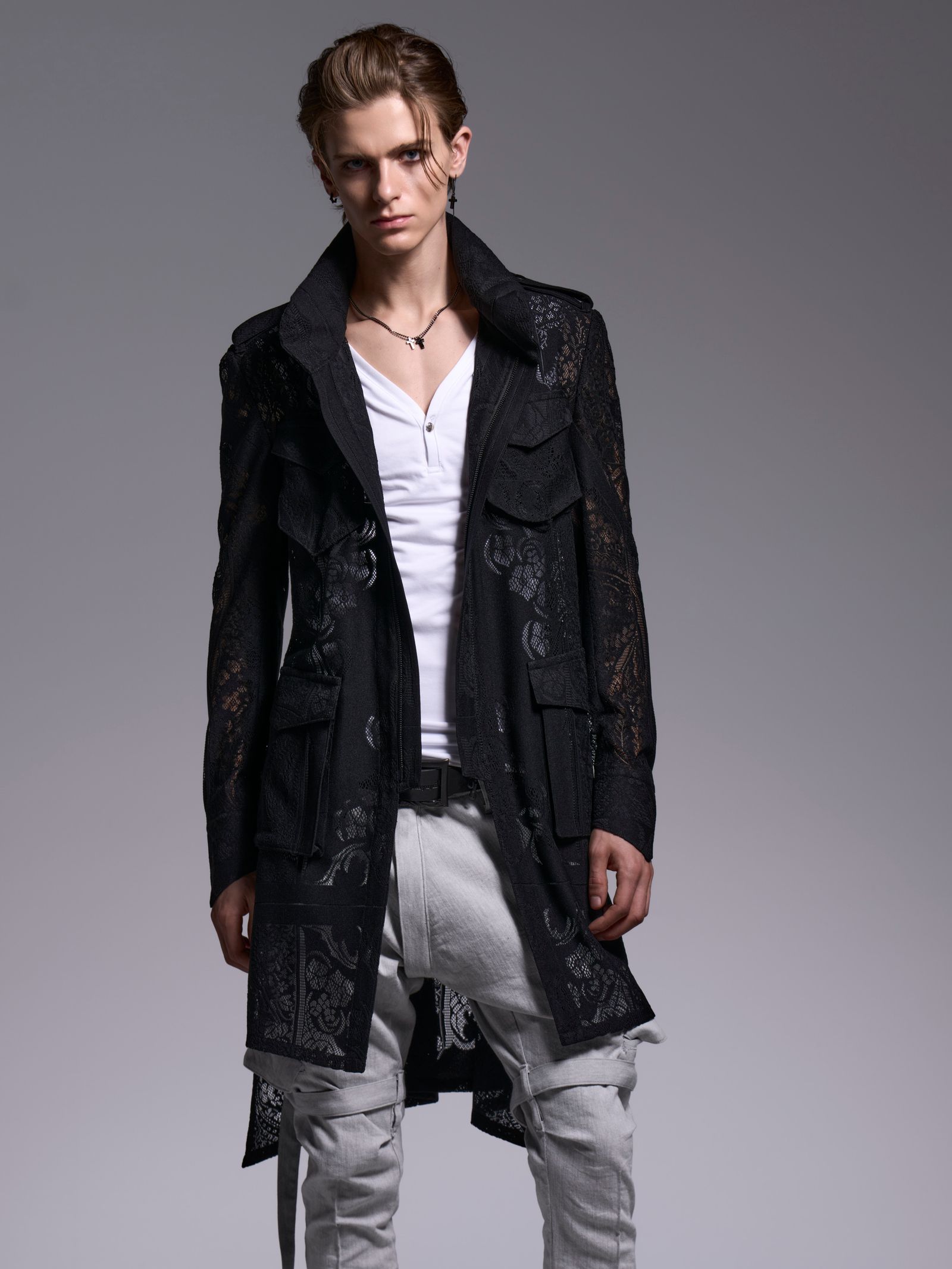 【予約品 1月4日(日) 締切】Henry Neck Tank Top / ヘンリーネック タンクトップ / ホワイト