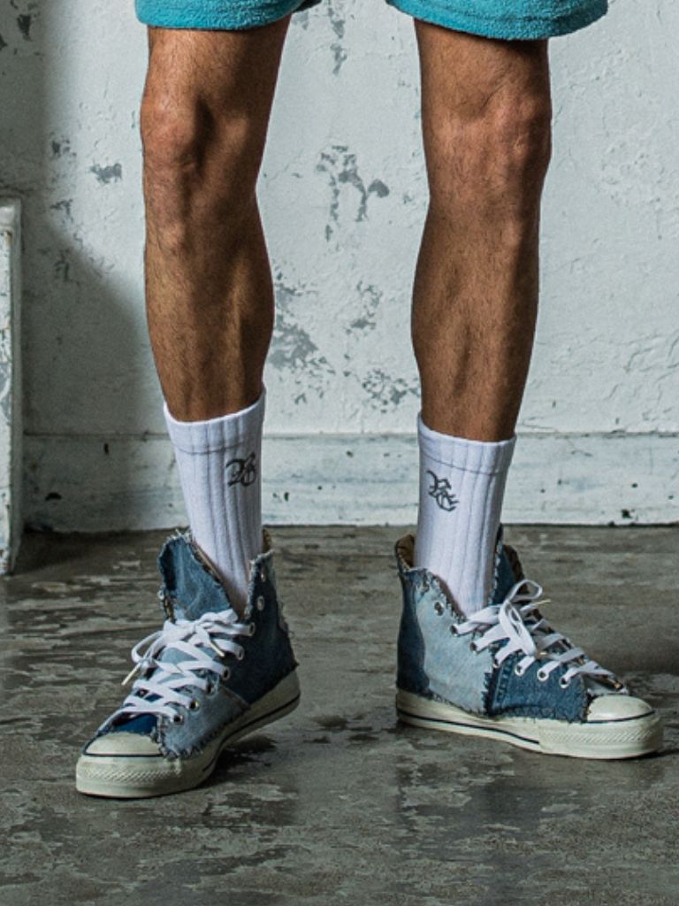 【予約品 8月31日(日) 締切】RC SP SOX2 / ソックス (2足セット) / ホワイト