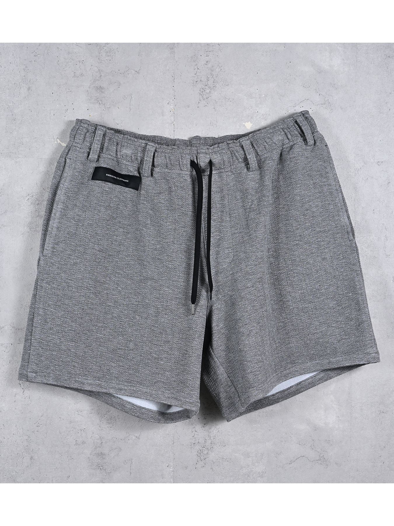 【予約品 11月16日(日) 締切】BLISTER KNIT HALF PT / ブリスターニットハーフパンツ / グレー