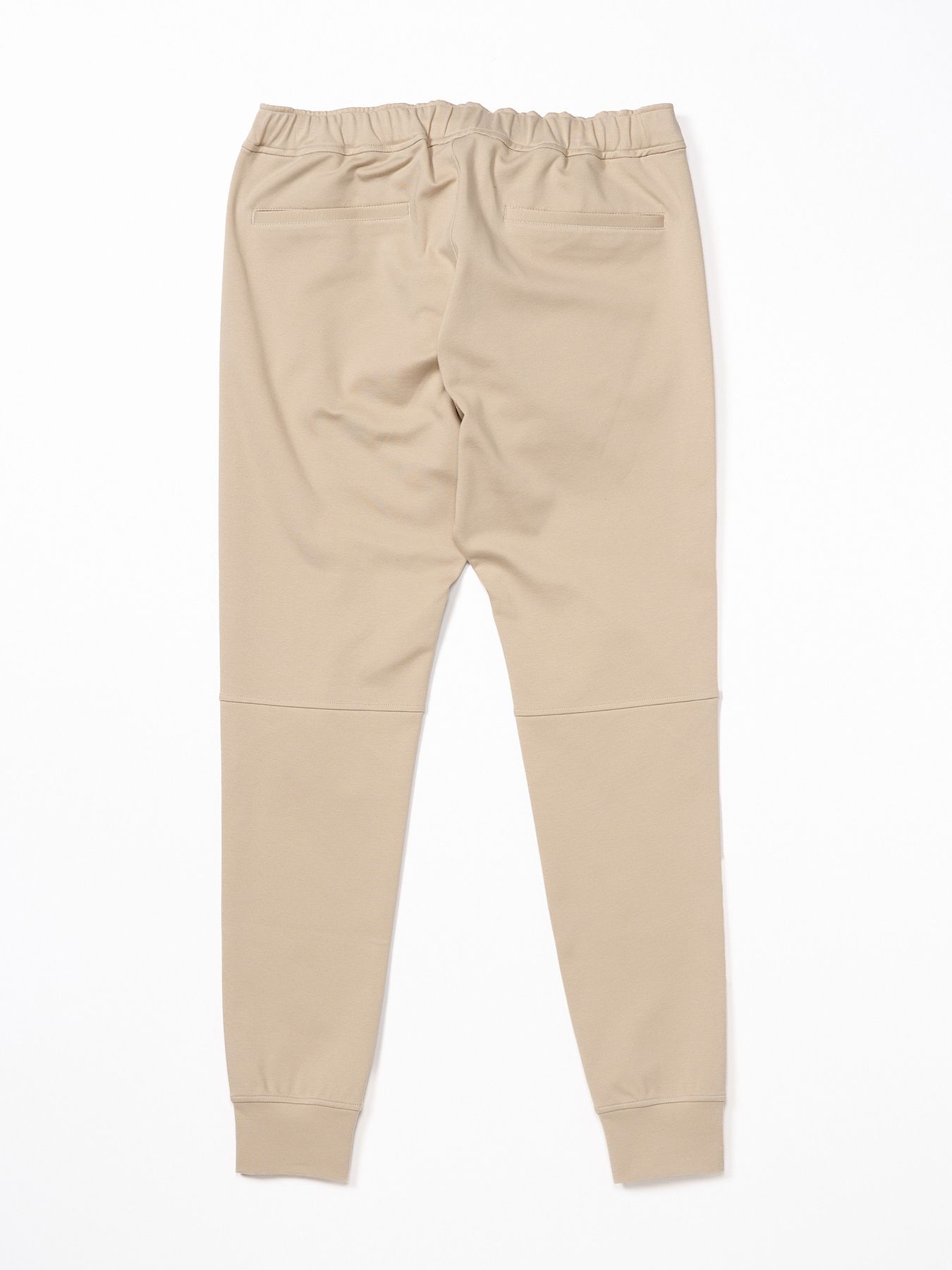 【予約品 9月23日(火) 締切】basic rib sweat pants / ベーシック リブスウェットパンツ / ライトベージュ