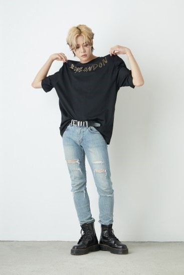 BOY LONDON - RHINESTONE BOY EAGLE CLASSICAL ラインストーンT