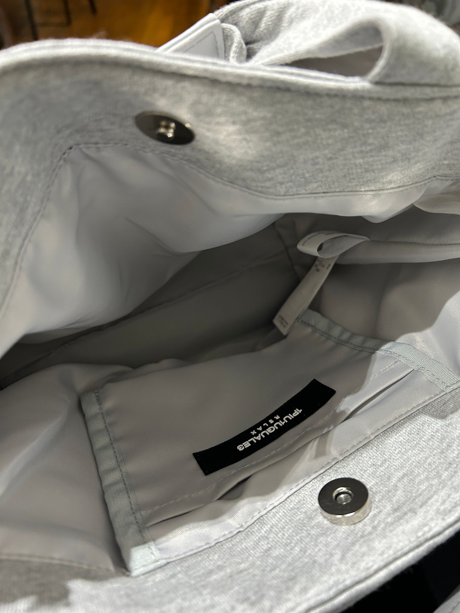 スヌーピー LUNCH BAGサングラスラインストーン /GRAY 1PIU1UGUALE3 RELAX ×PEANUTS