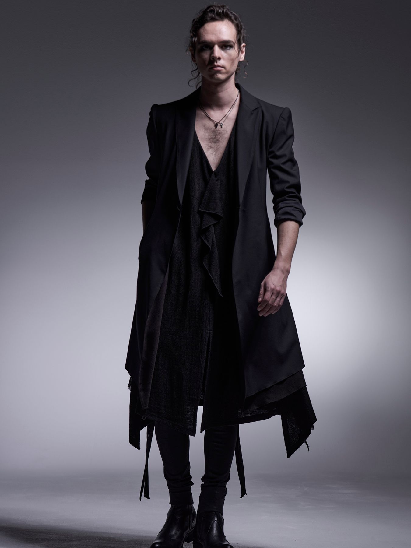 【予約品 7月13日(日) 締切】Coating Sarrouel Pants / コーティング サルエルパンツ / ブラック