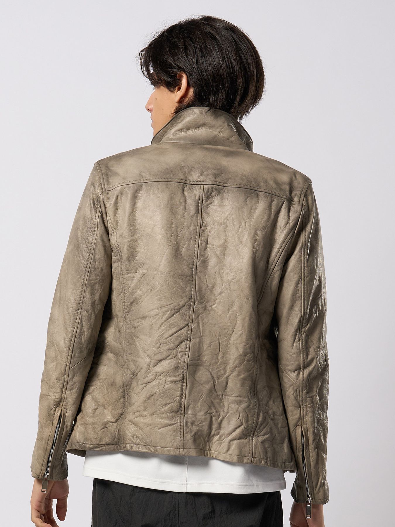 【予約品 9月23日(火) 締切】stand riders(cow leather) / スタンドライダース(カウレザー) / ベージュ