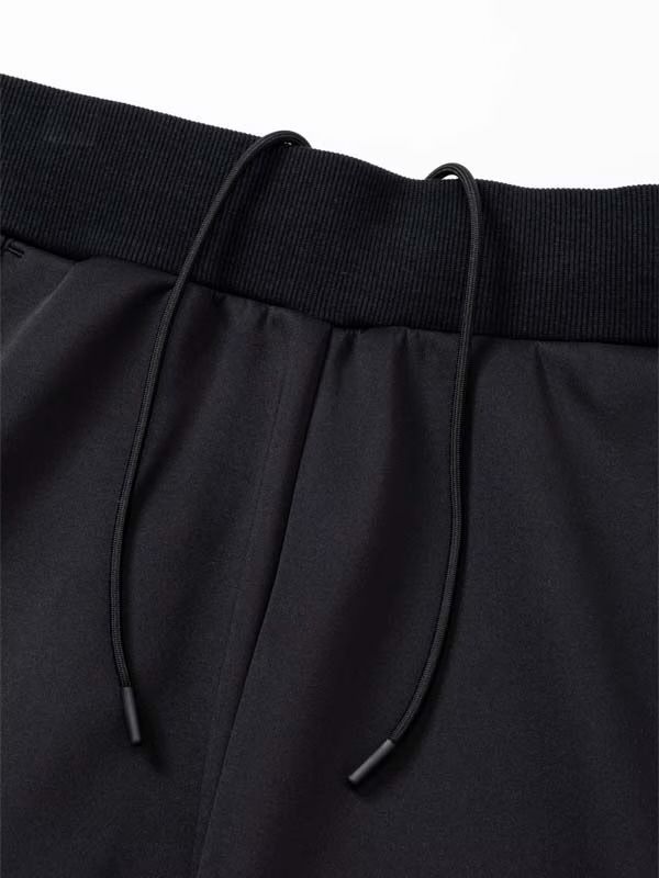 DOUBLE KNIT GOTHIC LOGO PANTSブラック【SY32 by SWEET YEARS】