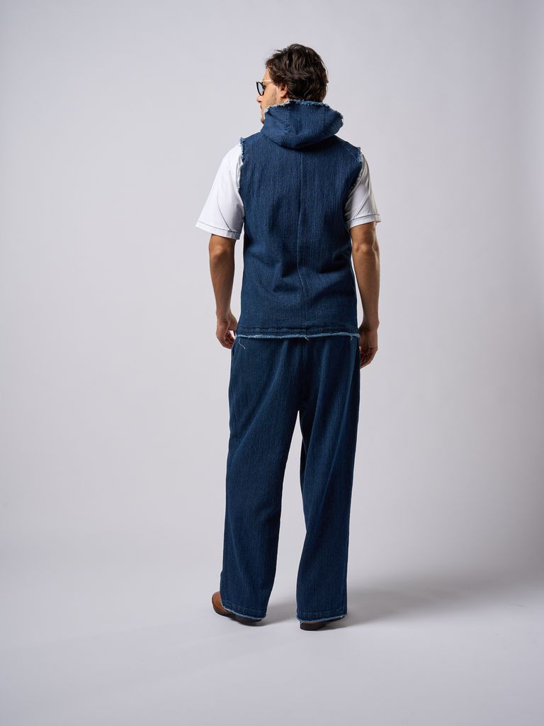wjk - riders wrap vest / ライダースベスト / インディコused wjk - riders wrap vest / ライダースベスト / インディコused