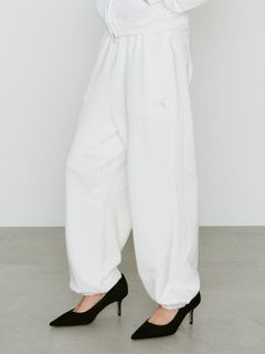 【予約品 8月10日(日) 締切 】WOMENS SWEAT PANTS CRY / スウェットパンツ / オフホワイト×クリアクリスタル