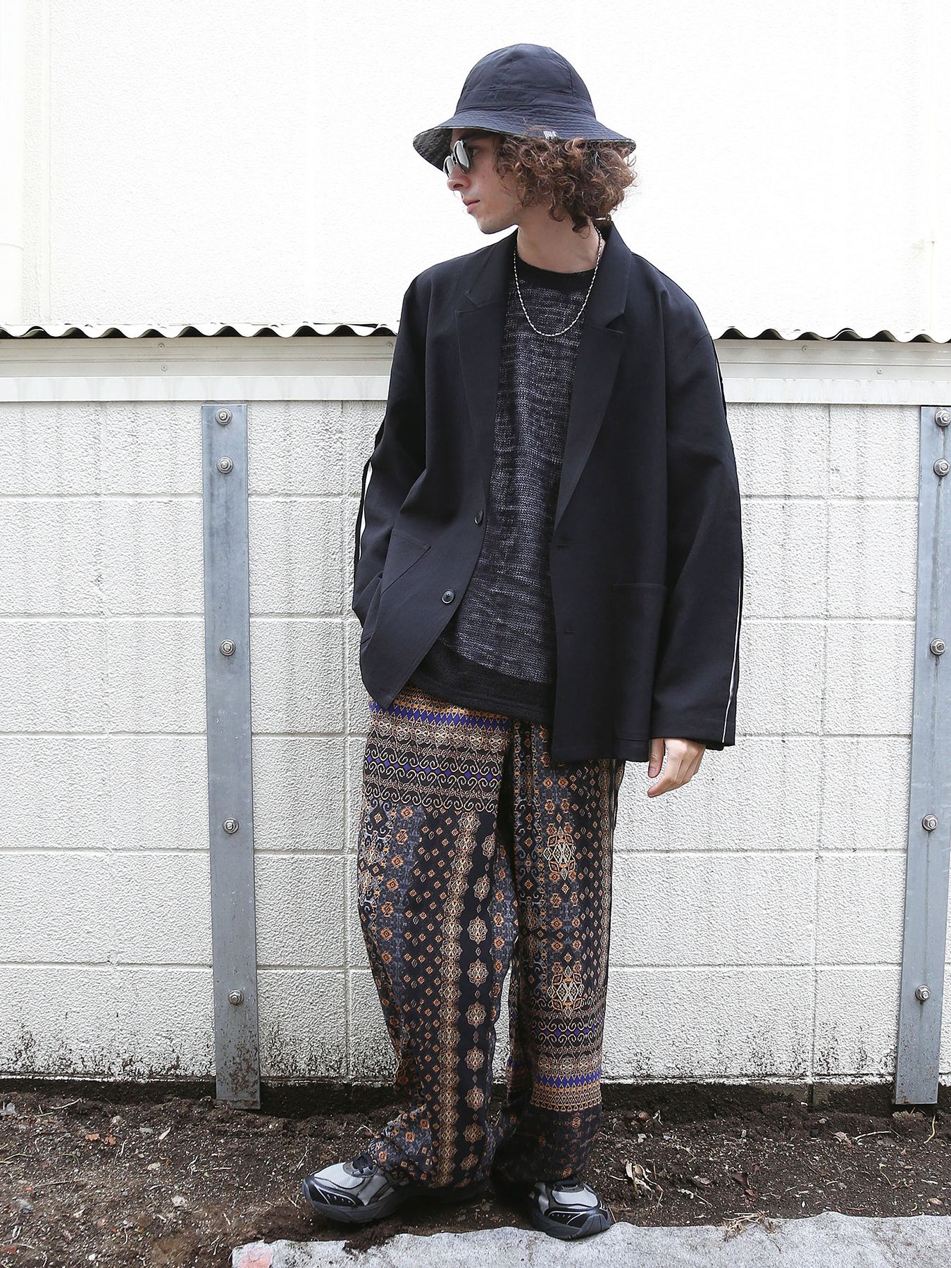 NOMAD PANTS / ブラック【QUOLT】