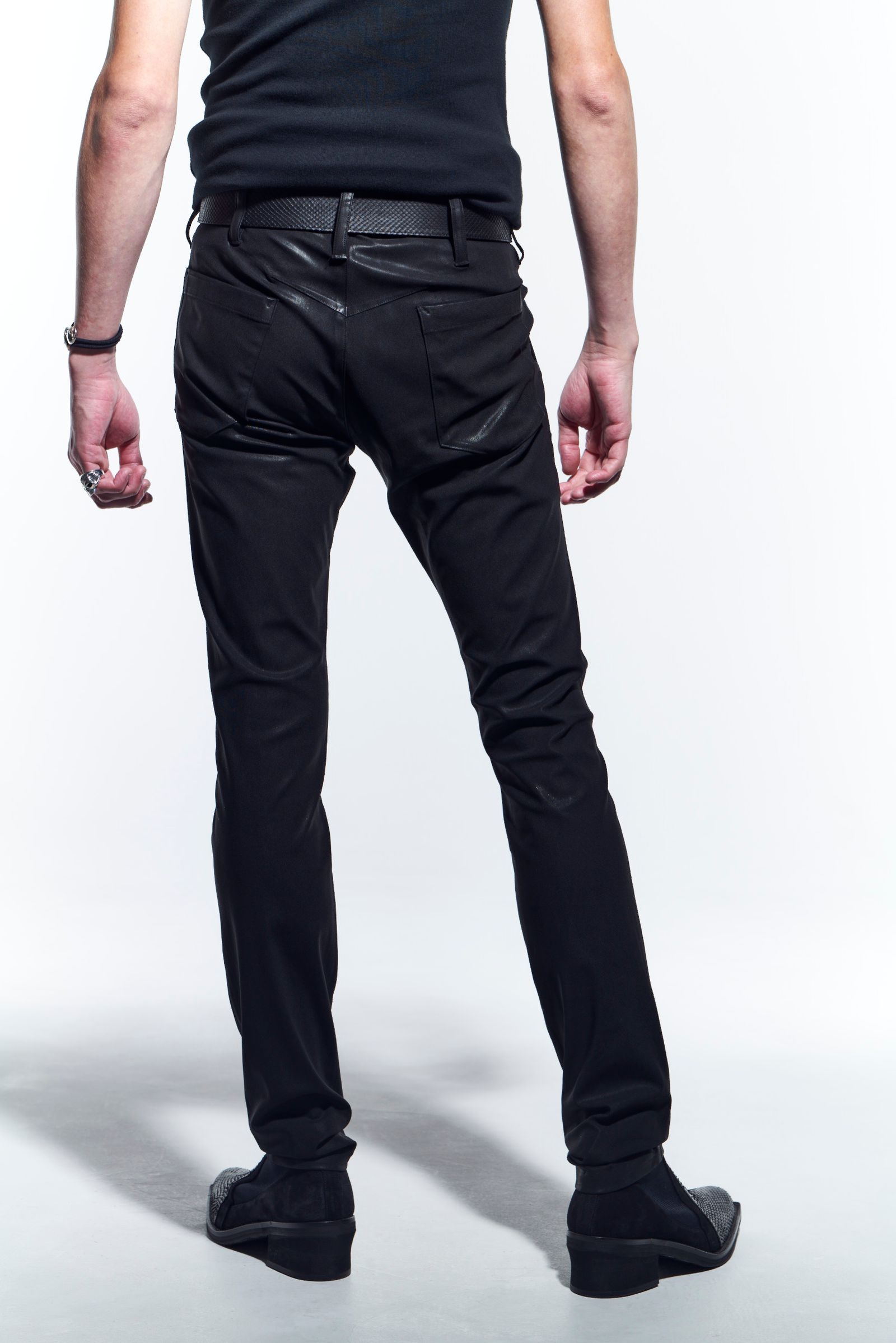 《予約品》 SkinnySlacks スラックス HiTenssionJersey / Black 【kiryuyrik】 3月入荷予定