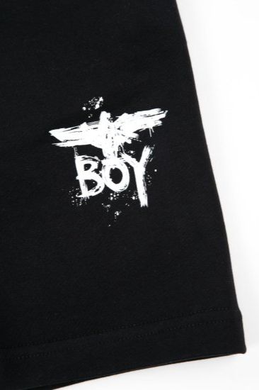 BIG BOY PAINT SWEAT SHORTS / ブラック 【BOY LONDON】