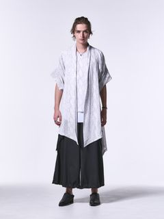 《予約品》 KIMONO-SleeveCardigan / キモノカーディガン / ホワイトパイソン
