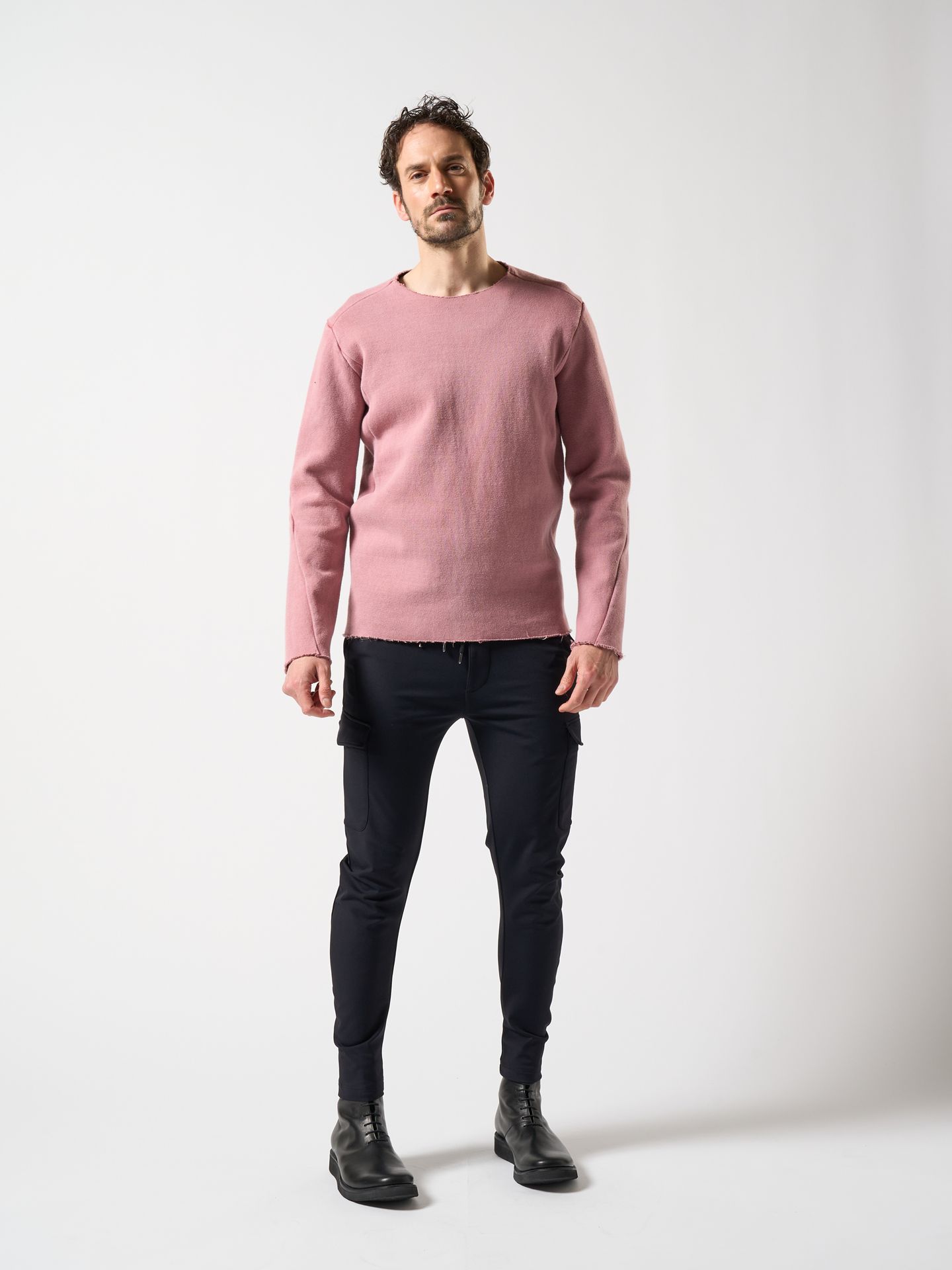 【予約品】 3D banana slim cargo / スリムカーゴパンツ / ブラック