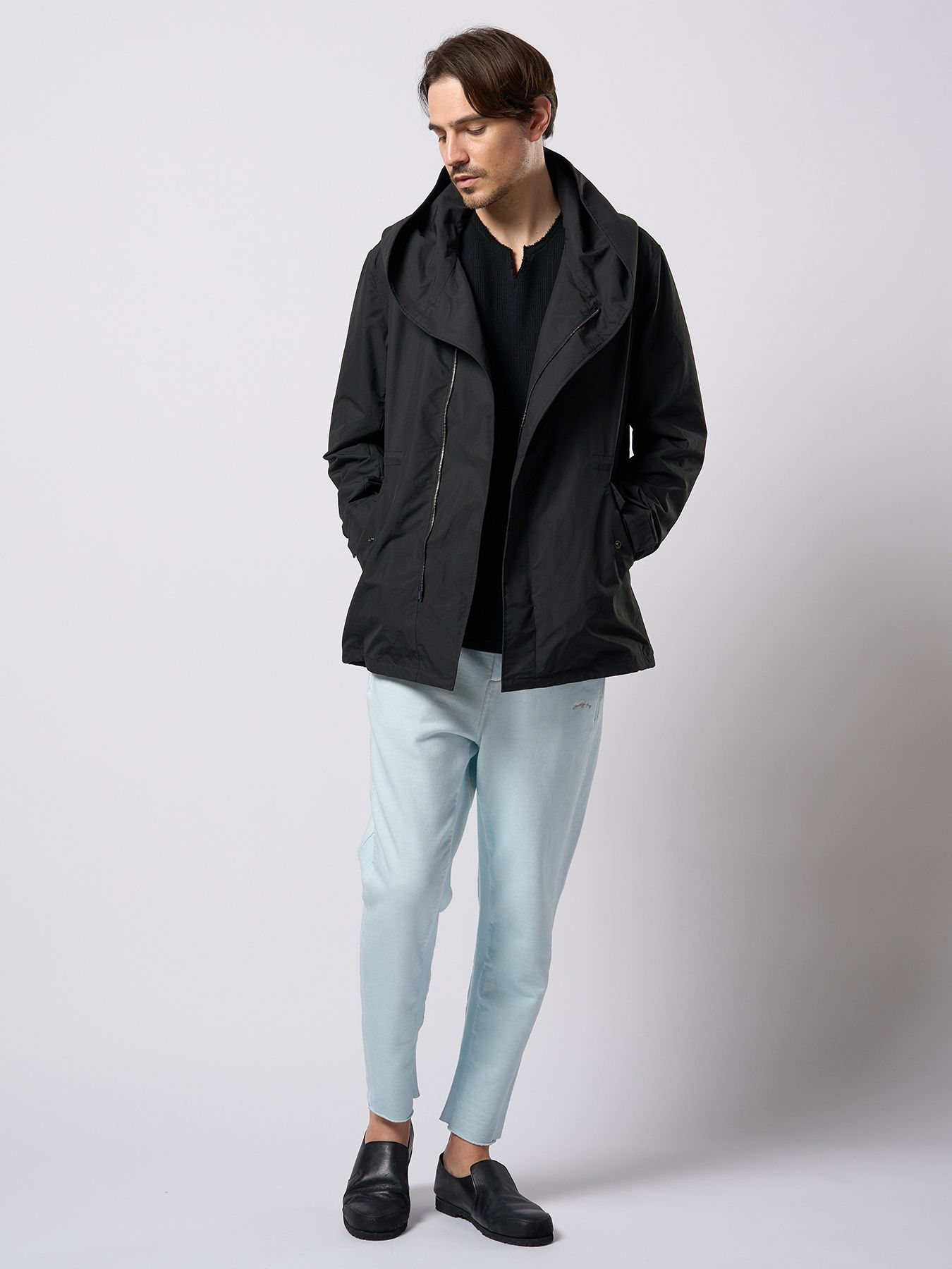 【予約品 9月23日(火) 締切】wrap field parka / ラップフィールドパーカ / ブラック
