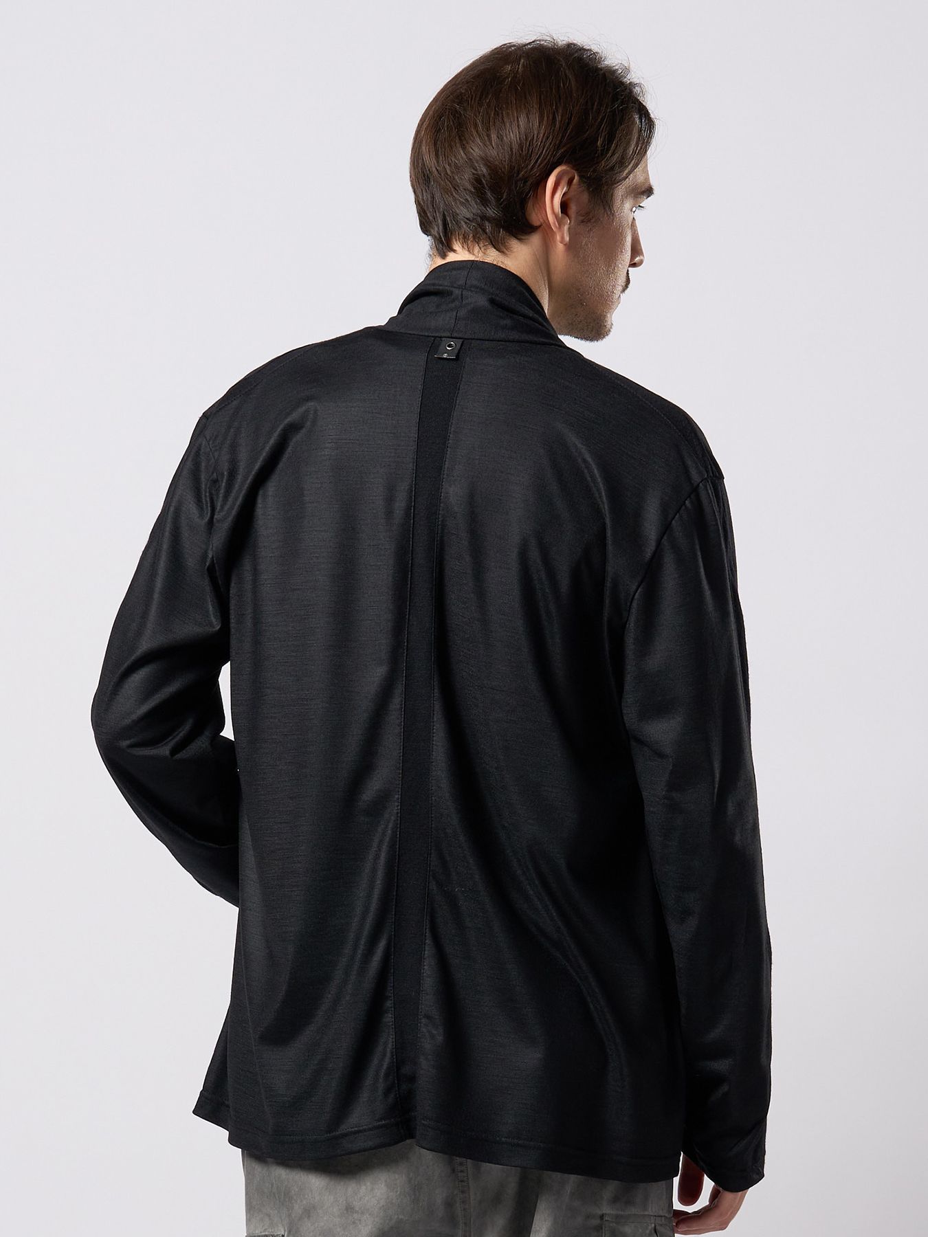 【予約品 9月23日(火) 締切】ex.comfy wool cardigan / エクスコンフィーウール カーディガン / ブラック