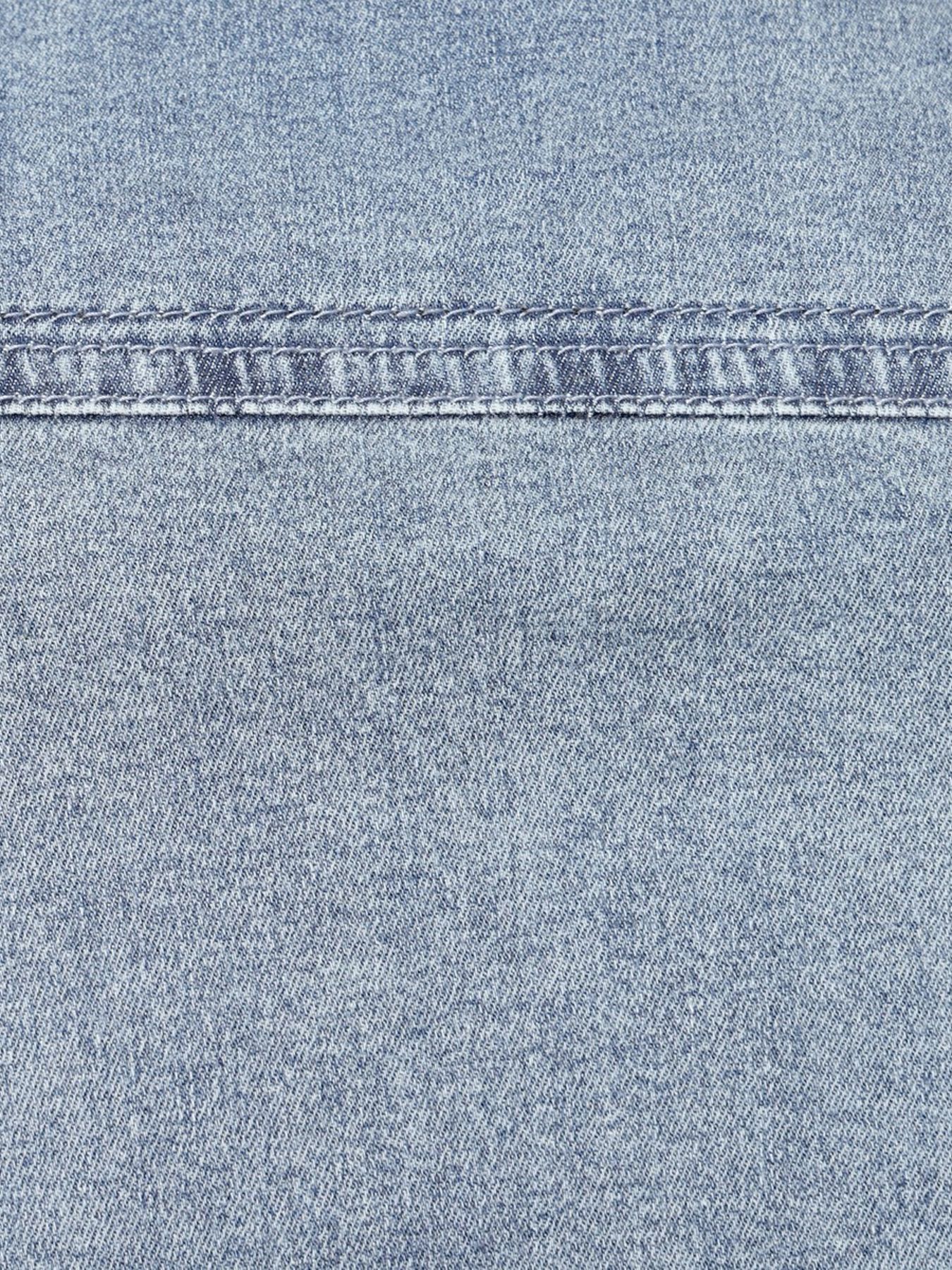 スーパーライトオンスデニムGジャン / ブルー 【HIDEAWAYS NICOLE】