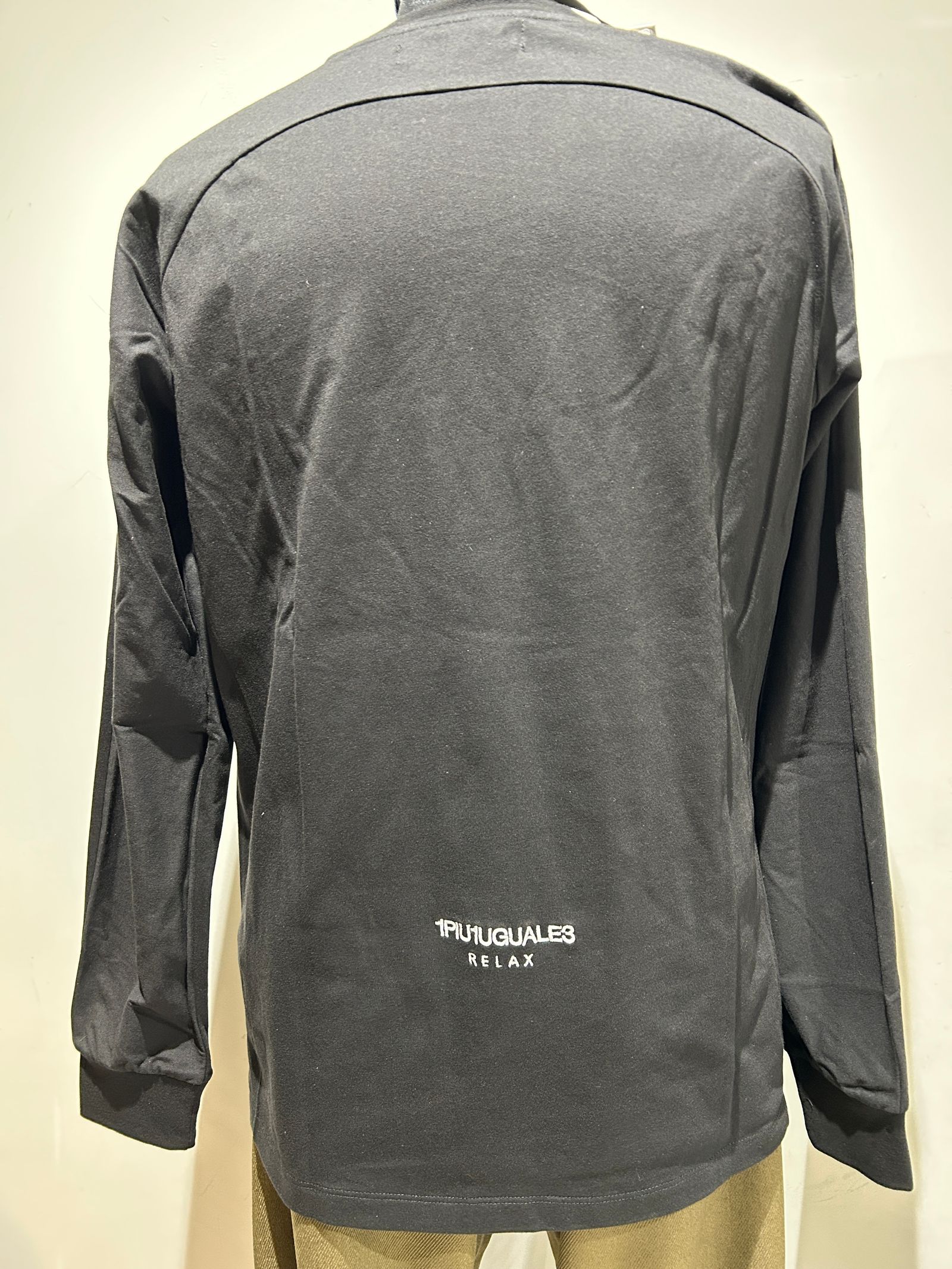 スヌーピー コラボ 長袖Tシャツ / ブラック ラインストーン【PEANUTS × 1PIU1UGUALE3 RELAX】