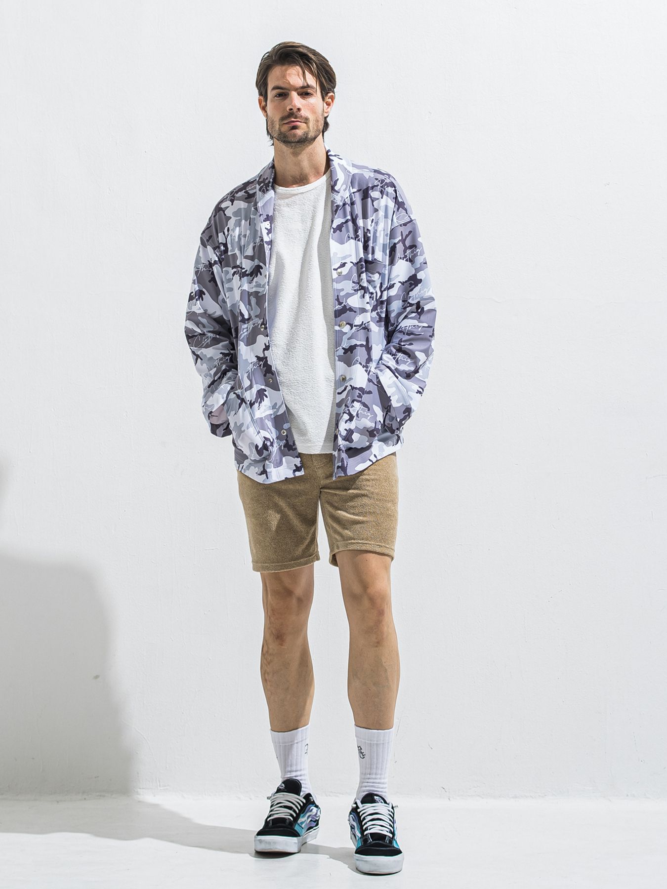 【予約品 2月15日(日) 18:00 締切】VINTAGE PILE SHORTS / パイルショートパンツ / ベージュ