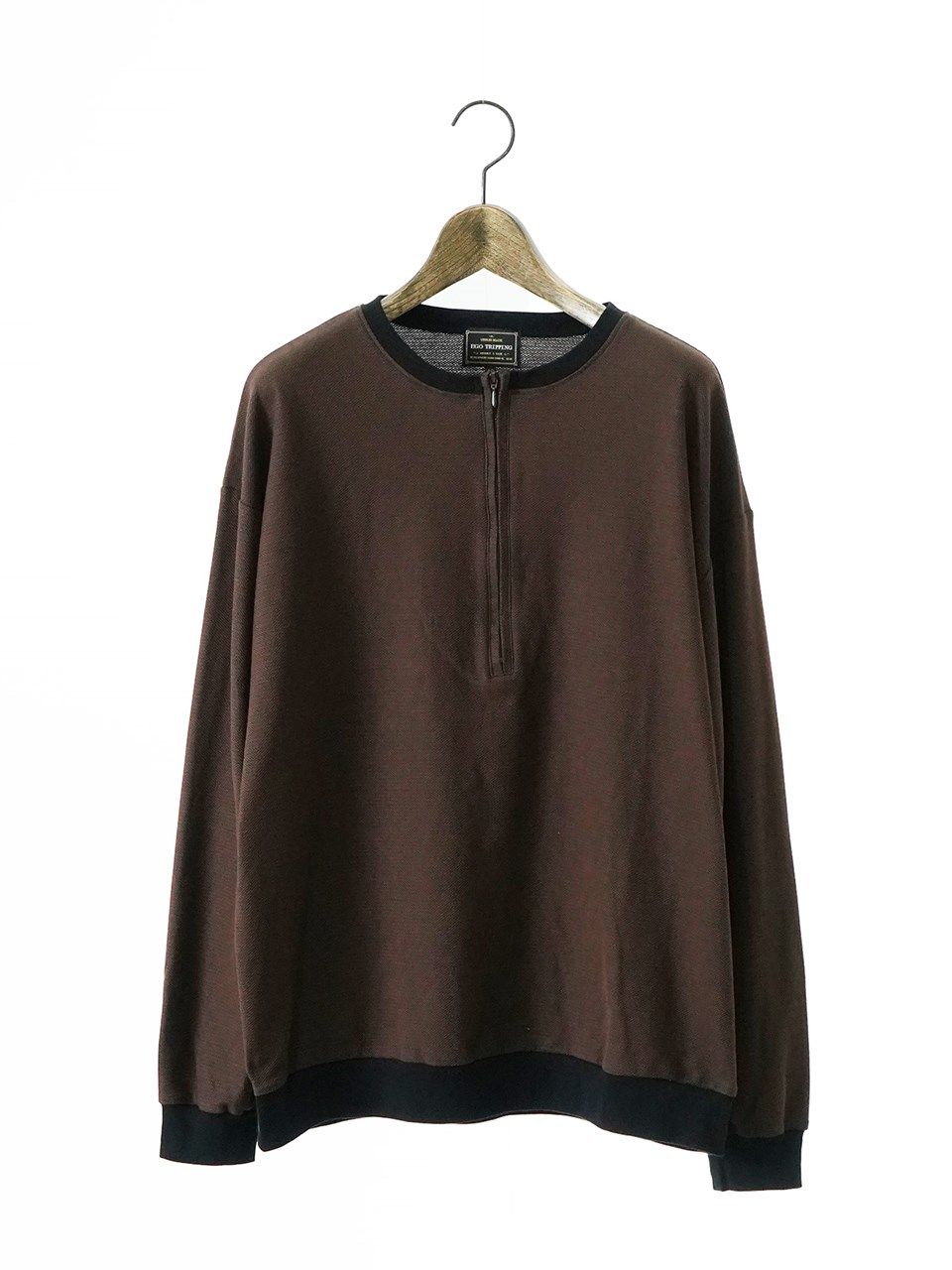EGO TRIPPING - HONEYCOMB ZIP-TEE / ジップTシャツ機能素材 EGO TRIPPING - HONEYCOMB ZIP-TEE / ジップTシャツ機能素材