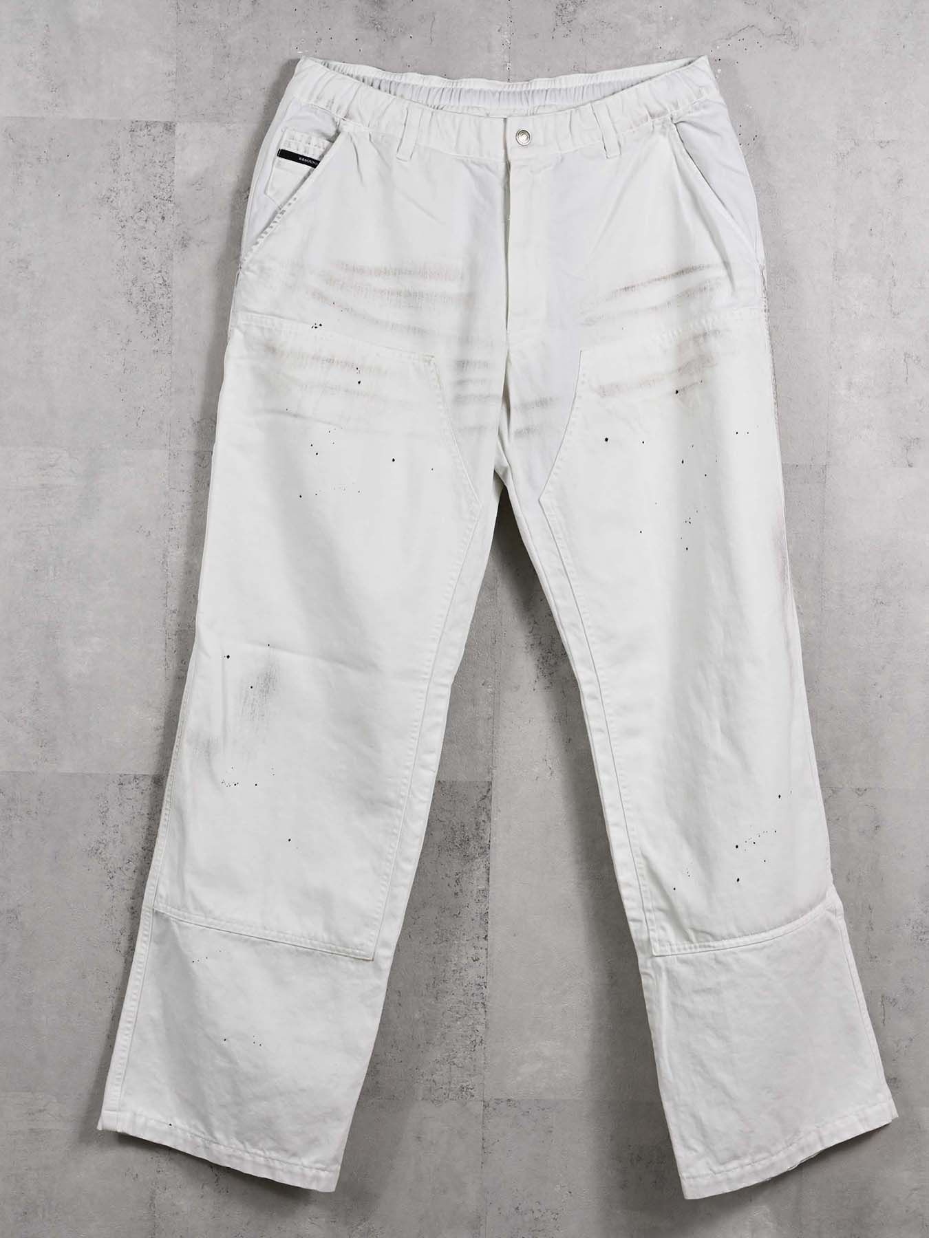 【予約品 11月16日(日) 締切】DOUBLE KNEE PT / ダブルニーワークパンツ / ホワイト