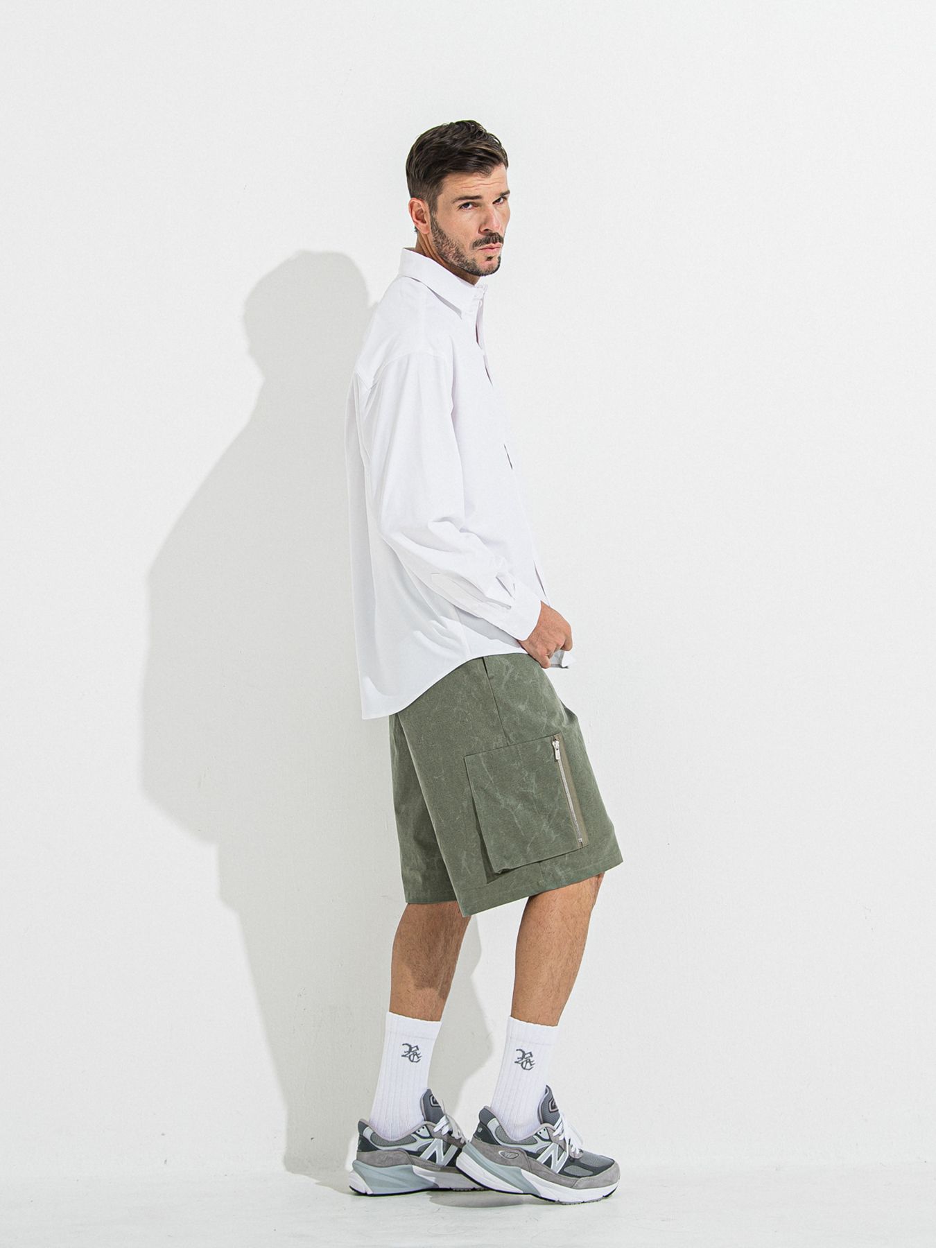 【予約品 】RASH JACK SHIRTS / ラッシュガード ジャックシャツ / ホワイト