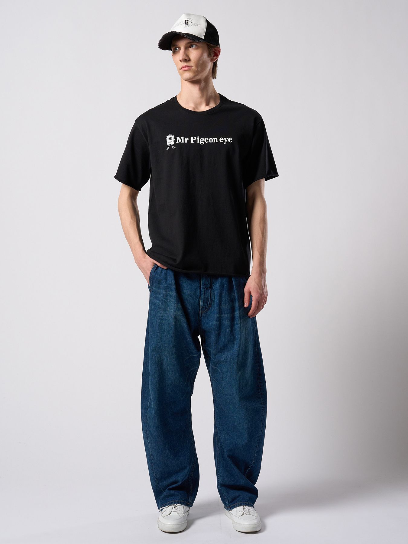 【予約品 4月19日(日) 18時締切】Ohta Design × wjk collaboration："intro" cut-off S/S / "intro" カットオフ ショートスリーブ / ブラック